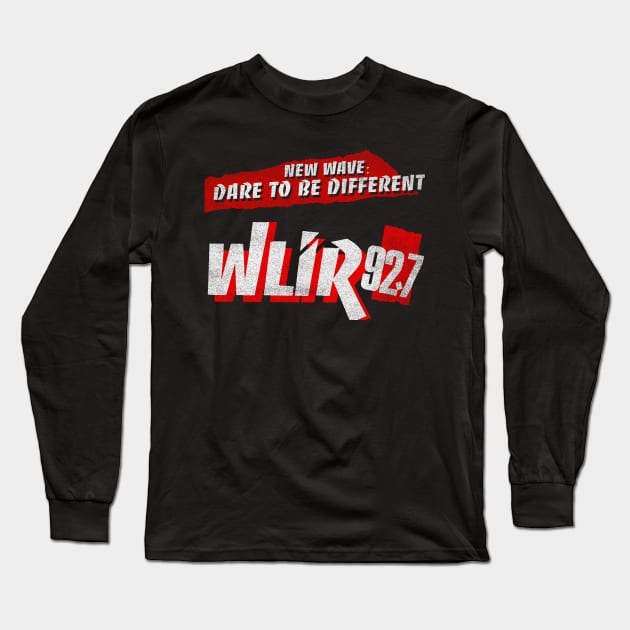 Wlir Radio Station Long Sleeve T-Shirt by Devils Club